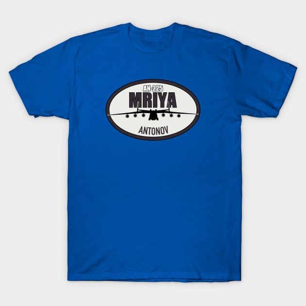 AN-225 Mriya T-Shirt by TCP